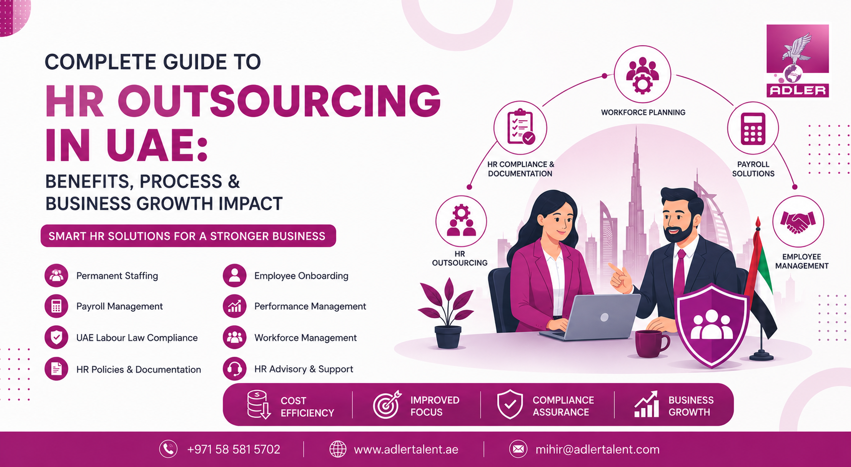 Complete Guide to HR Outsourcing in UAE: Benefits, Process & Business Growth Impact